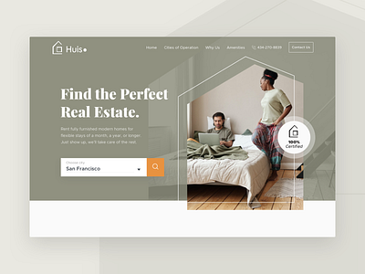 Header Design header exploration homepage house real estate sketch ui design web design