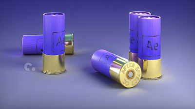 Ae bullet 3d bullet creativity design forc. forcellini illustration purple quarantine sardinia