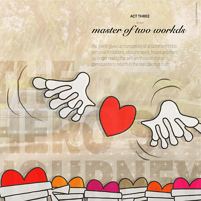 The hero’s journey—act three art artwork campbell concept digital graffiti hero illustration journey pop visual