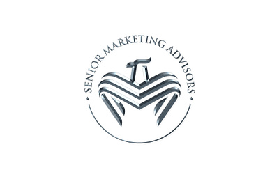 Senior Marketing Advisors Logo 3d adobe america branding design eagle emblem illustration illustrator insurance logo minimal mockup photoshop