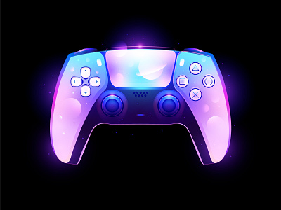 ps5 controller controller fantasy gamepad ps space