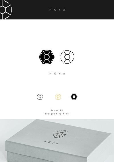 Nova branding design logo