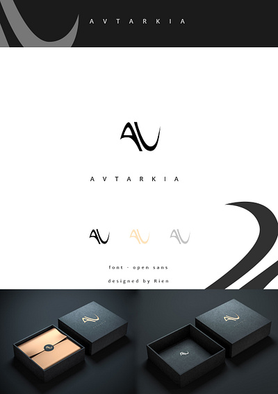 Avtarkia branding design logo