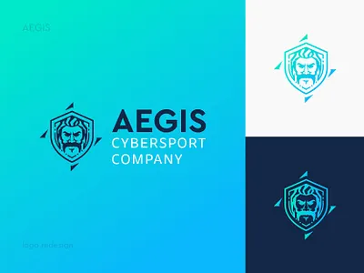 Cybersport logo redesign annamukhina branding clean concept creative logo cyber cybersport cybersport logo design illustration logo logotype minimalism redesign shield vector