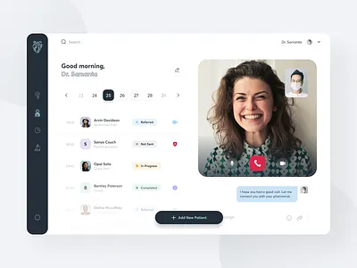 Health Care Dashboard app clean clinic doctor health healthcare interface interfacedesign medicine minimal patient pharmacy product design shedule sunday uiux