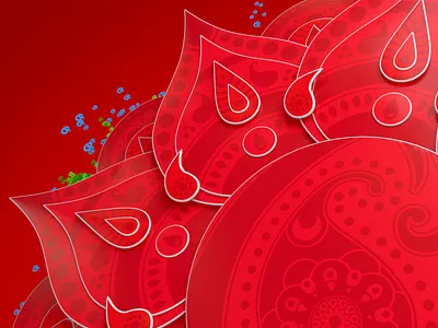 Pinterest - Happy Diwali! 3d art artwork decorative design diwali diya graphic design illustration lamp light mandala pattern pinterest red render traditional vector visualization visualizations