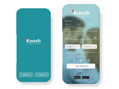 Landing Page - Signin/Error app branding dating design error error message minimal mobile typography ui uiux website