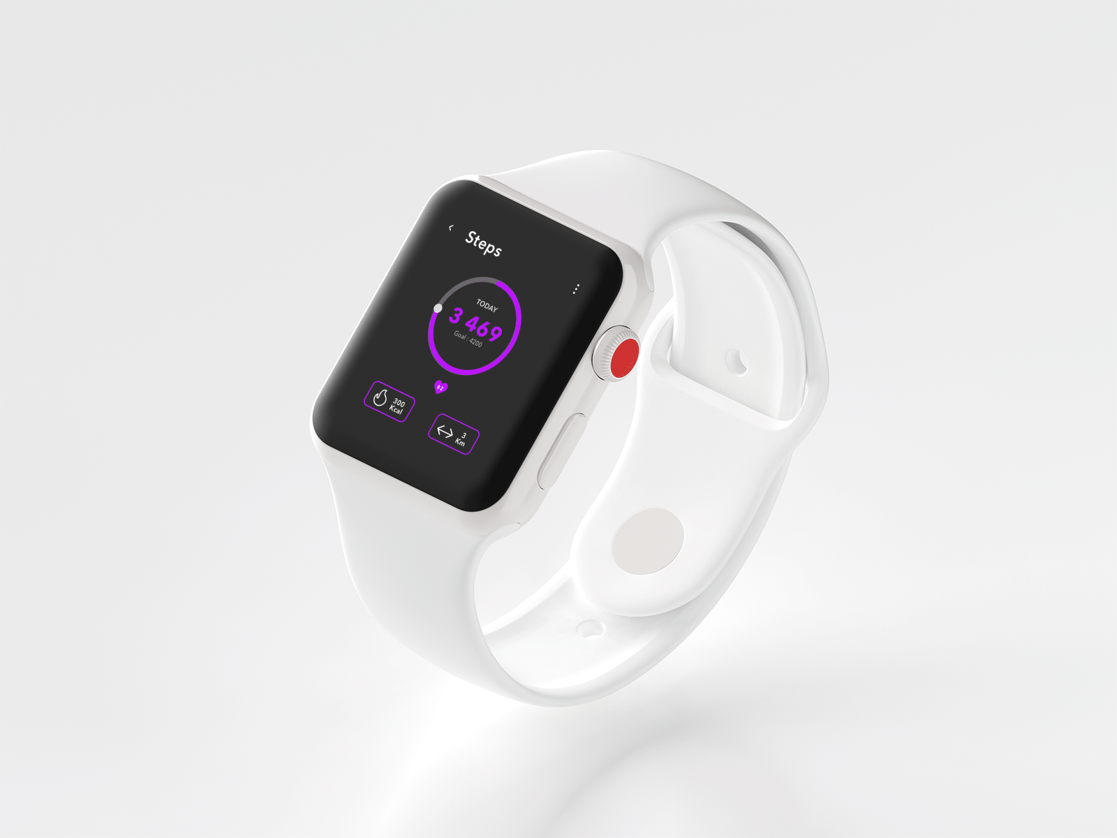 DAILY UI #18 analytics analytics chart apple watch dailyui dailyuichallenge design graphicdesign iwatch uidesign