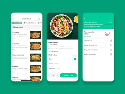 Order-ahead & pickup app app art branding design flat graphic design illustration minimal ui ux