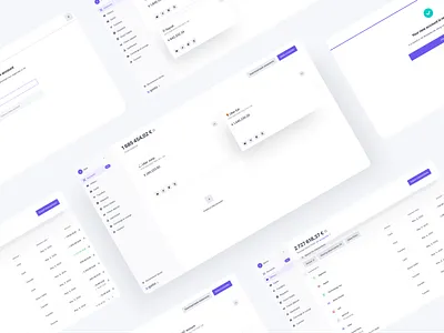 Multi-accounts is live 🎉 application design design icons interface product design qonto saas app ui design