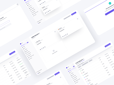 Multi-accounts is live 🎉 application design design icons interface product design qonto saas app ui design