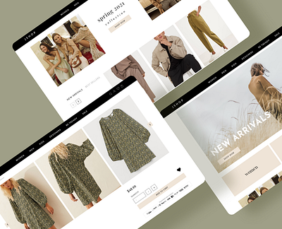 E-commerce website design adobexd ecommerce online store ui uidesign uiux userinterface webdesign