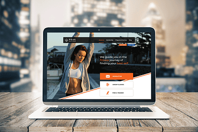 Peak Fitness | Web Design artworks branding custom designing marketing web design