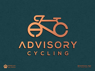 advisory cycling logo template a abstract ac adventure awesome bike branding brandmark c cycling design designispiration graphicdesigner icon identity initials logo logo design logotype monogram