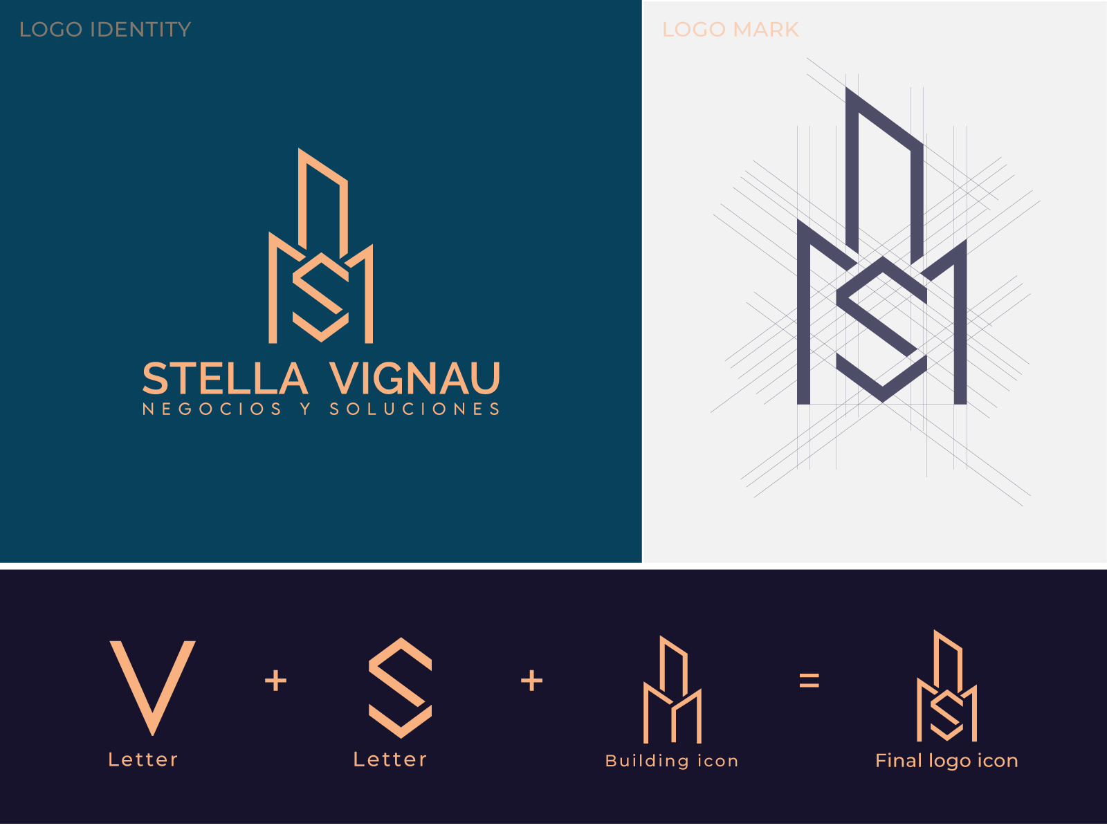 Example of Custom Real Estate Logo Branding