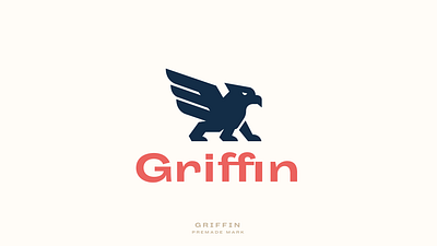 Griffin Mark brand brand identity branding branding design design flat illustration illustrator logo logo design logomark logotype mark minimal