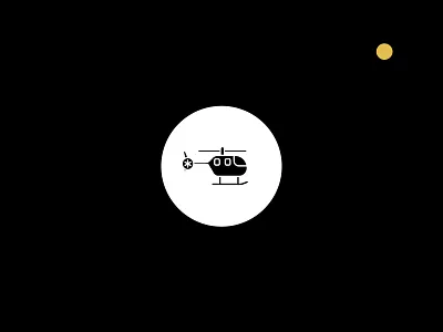 Helicopters Icons set - Inventicons.com air black black white black and white design flat fly heli helicopter helicopters icon icons icons design icons pack illustrator minimal moon photoshop sky vector