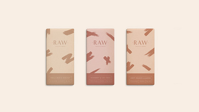 RAW Choc Packaging adobe illustrator adobe indesign adobe photoshop branding chocolate chocolate packaging design graphic design illustration lettering logo packaging packaging mockup packagingdesign pattern pattern design patterns print slab type