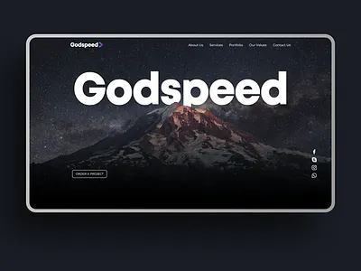 main screen for digital agency branding design dribbble dribble interface minimal ui ux web webdesign
