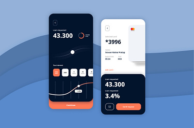 Credzilla : Credit card App UI app app design balance clean creative credit card credit card payment credit cards creditcard credzilla finance mastercard minimal mobile mobile app navbar ui ux visa wallet