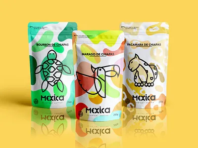 Coffee packaging and brand design for Mexica adobe brand brand design brand identity coffee coffee mockup coffee package coffee packaging diseño de identidad diseño gráfico identidad identidade visual illustrator mexico package package design packaging packaging design packaging mockup photoshop