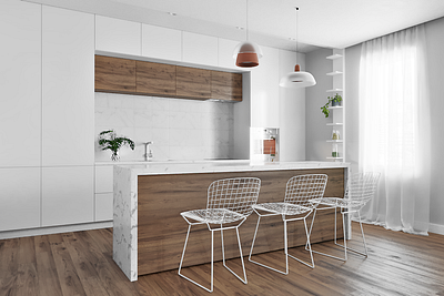 Kitchen 3dmodeling architecture design efficiency energy interiordesign kitchen livingroom render sustainable