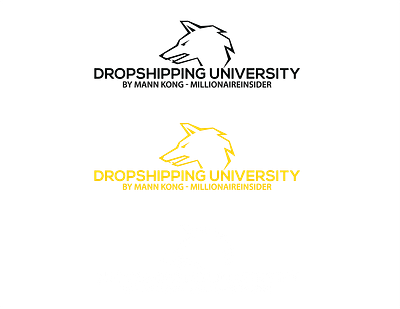 Dropshipping University | Brand Identity artworks branding custom design graphic illustration logo marketing