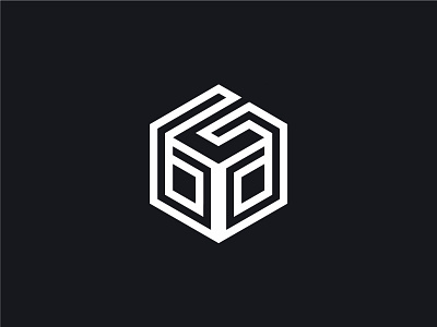 a + b logo 3d a letter logo a logo design box branding design designer illustration isometric logo logo design logodesign square