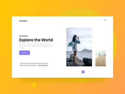 Travelics Web App Design travel travel agency travelapp traveling traveling app ui uidesign ux webapp webdesign website