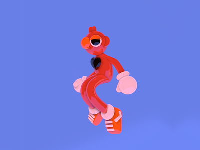 Got Heart 3d design minimal simple