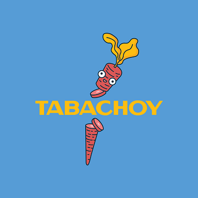 Tabachoy Food Truck Logo & Icons creative design food humor iconography illustration illustrator imagination logo quirky typography