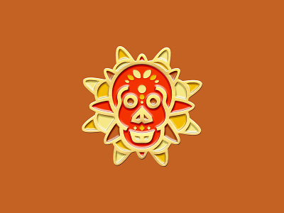 ¡Feliz Día de los Muertos! art branding button design graphic icon illustration logo pin retail vector