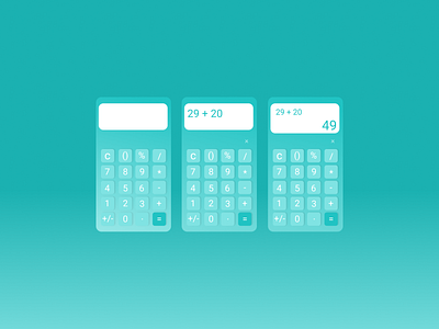 calculator 004 @dailyui calculator calculator ui clean daily 100 challenge daily ui design ui