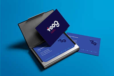 Yoog Soluções Estratégicas branding clean design logo