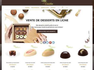DESSERTOV art direction branding design ui webdesign webdevelopment