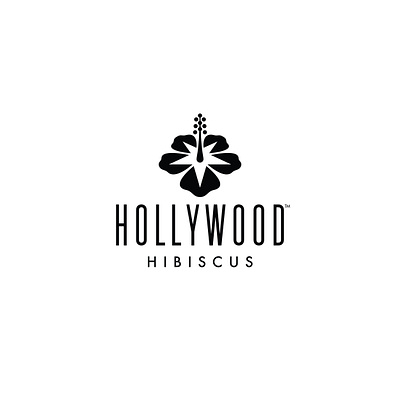 Hollywood Hibiscus logo brand design brand identity flower identity identity branding landscape logo nursery