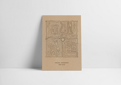 Dune dune dunes map poster sand dune topographic topographic lines typography