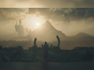 Parallel Dimensions - Detail 3d 3d animation atmosphere c4d cloth cloudy fog lighting modeling mountains octane textures volumetric walk cycle