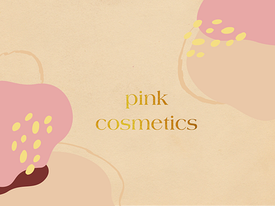 daily UI #059 - Background Pattern background background pattern cosmetics daily daily ui design natural organic pattern pink ui