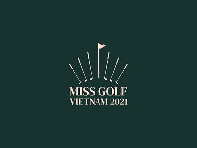 Miss Golf Vietnam 2021 branding logo