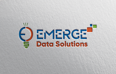 Emerge data solutions logodesign