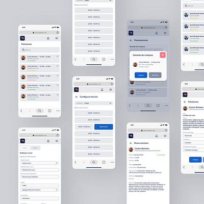 WeTalent - 01 app design ui ux web