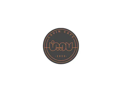 cafe lavin arabic logo branding design logo logotype logotypearabic persian logo siavashfarahi سیاوش فرحی