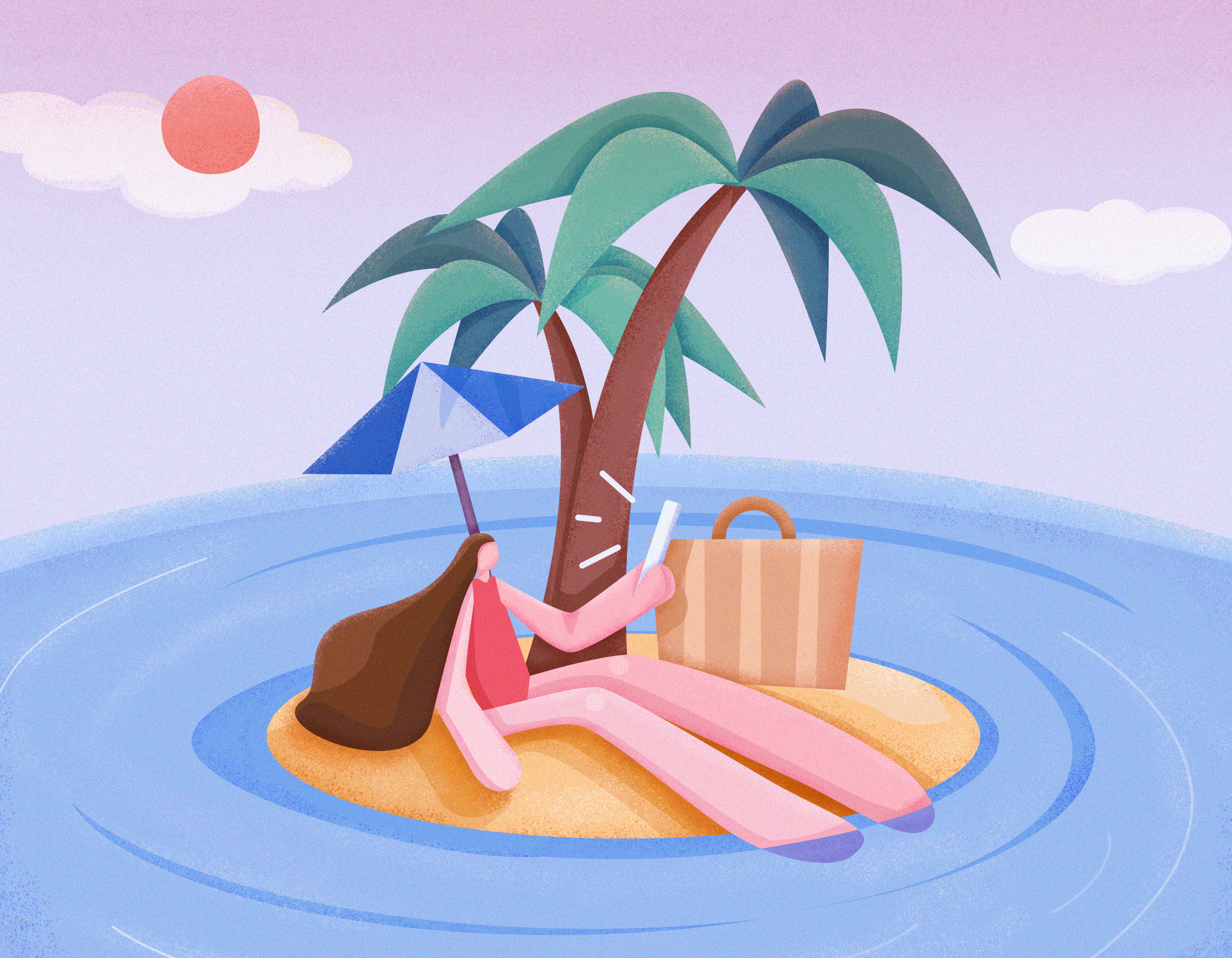 Example of summer vacation