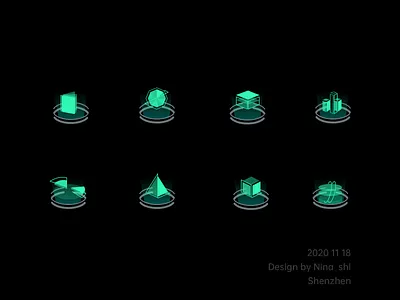 2.5d icon 2.5d icon line technology
