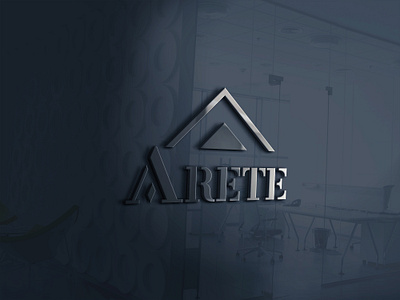 Arete branding construction company construction logo design illustration illustrator logo logodesign logotype minimal real estate logo typography