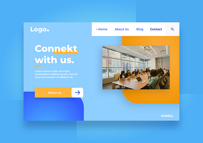 Connekt, Landing page Concept adobe xd ecommerce front end development illustration landing page design landingpage sketch ui ux web design webdesign webdesigns website website concept