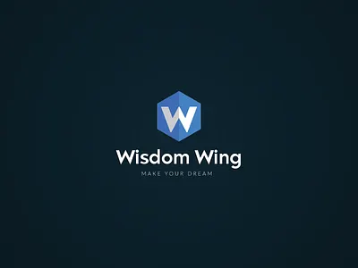 wisdom wing abstract logo abstract logo app brand identity branding concept creative design icon illustration logo logo design logos logotype minimal minimalism minimalist typography ui wing logo wisdom logo