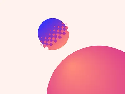 random95 collision abstract collision design experiments geometric gradients graphic illustration inspiration minimal minimalist random vector vector art