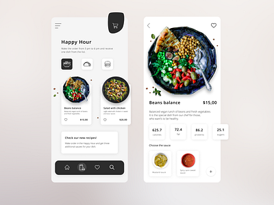 App design for restaurant delivery app branding delivery delivery app design food app food delivery app icon ios minimal ui uidesign ux ux design ux ui design vector web